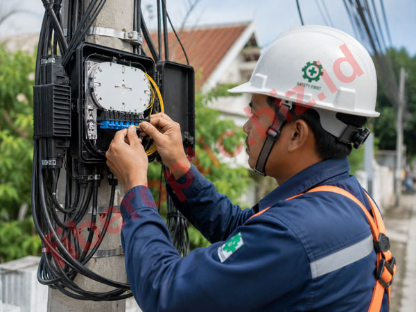 vendor fiber optik Depok